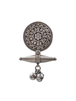 Load image into Gallery viewer, CHARVI SILVER LOOKALIKE DANGLER EARRINGS
