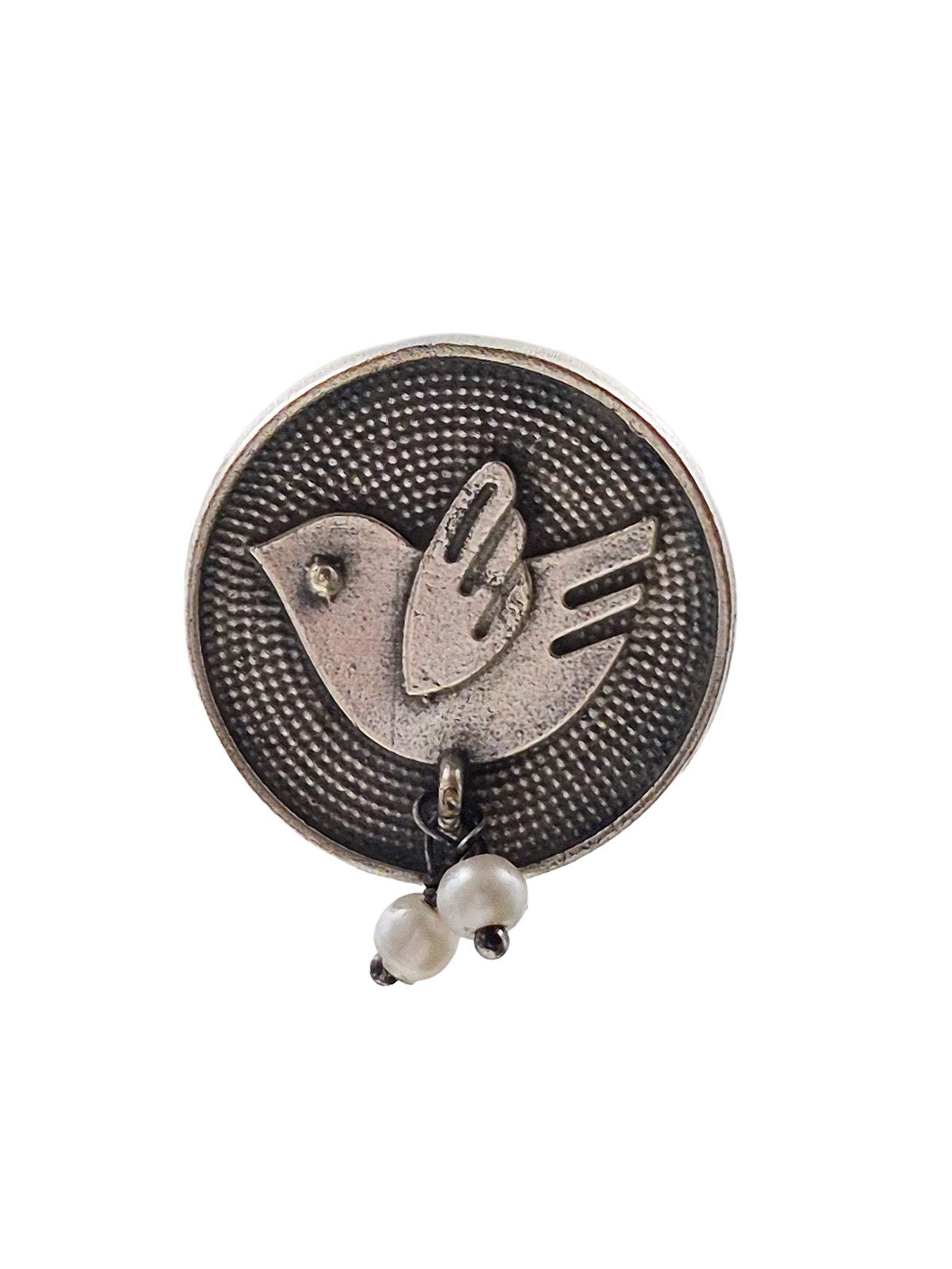 KOYAL SILVER LOOKALIKE DANGLER EARRINGS