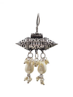 Load image into Gallery viewer, Mehvish Silver Lookalike Earrings
