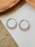 Load image into Gallery viewer, Kavya Silver Lookalike Earrings