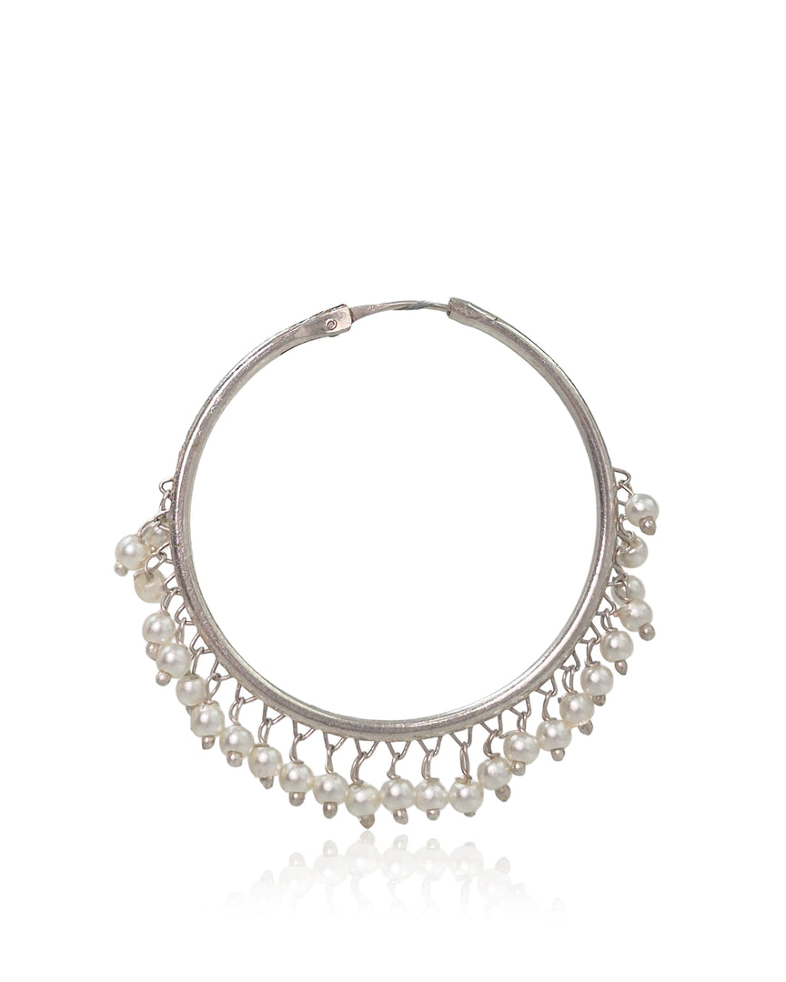 Kavya Silver Lookalike Earrings