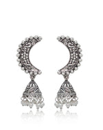Load image into Gallery viewer, Nishi Silver Lookalike Earrings