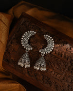 Load image into Gallery viewer, Nishi Silver Lookalike Earrings