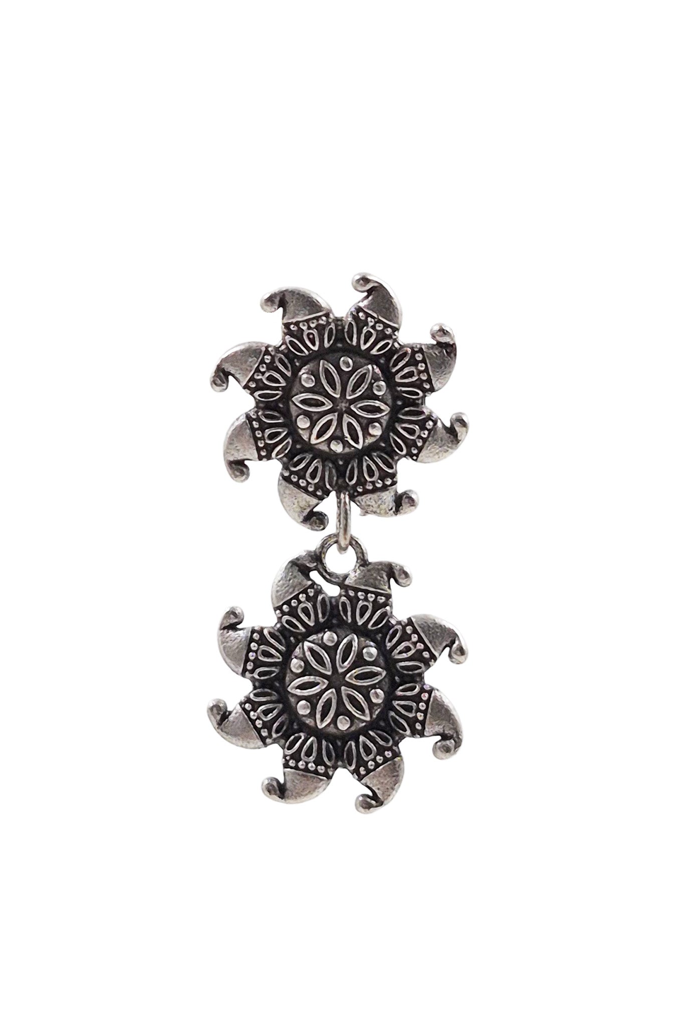 NIDHI OXIDISED DANGLER EARRINGS