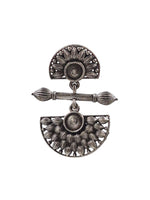Load image into Gallery viewer, MANYATA SILVER LOOKALIKE DANGLER EARRINGS