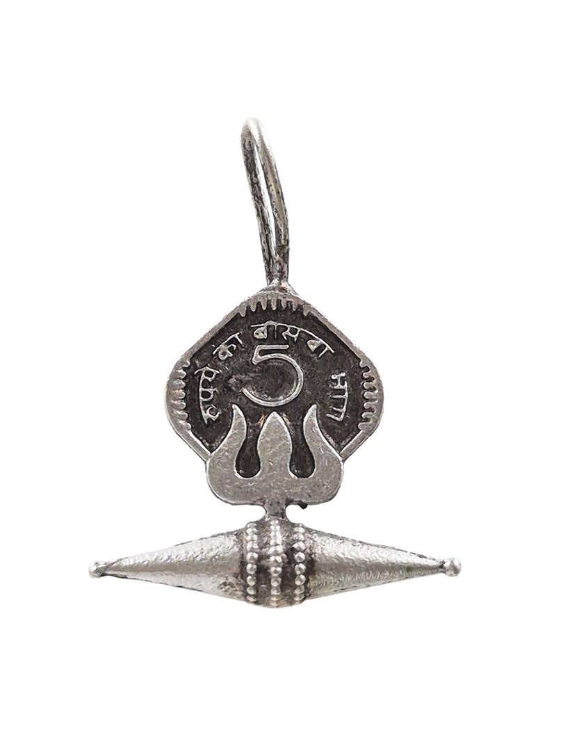 JAHANVI SILVER LOOKALIKE STUD EARRINGS