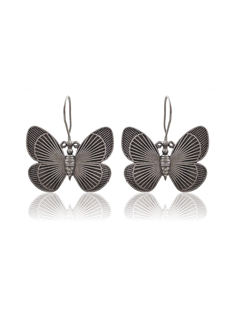 BUTTERFLY STUD EARRINGS