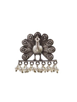 Load image into Gallery viewer, Anshika Silver Lookalike Earrings