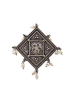 Load image into Gallery viewer, EESHA SILVER LOOKALIKE STUD EARRINGS