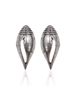 Load image into Gallery viewer, SHUKHLA SILVER LOOKALIKE STUD EARRINGS