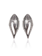 SHUKHLA SILVER LOOKALIKE STUD EARRINGS