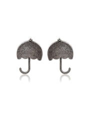 PENNY SILVER LOOKALIKE STUD EARRINGS