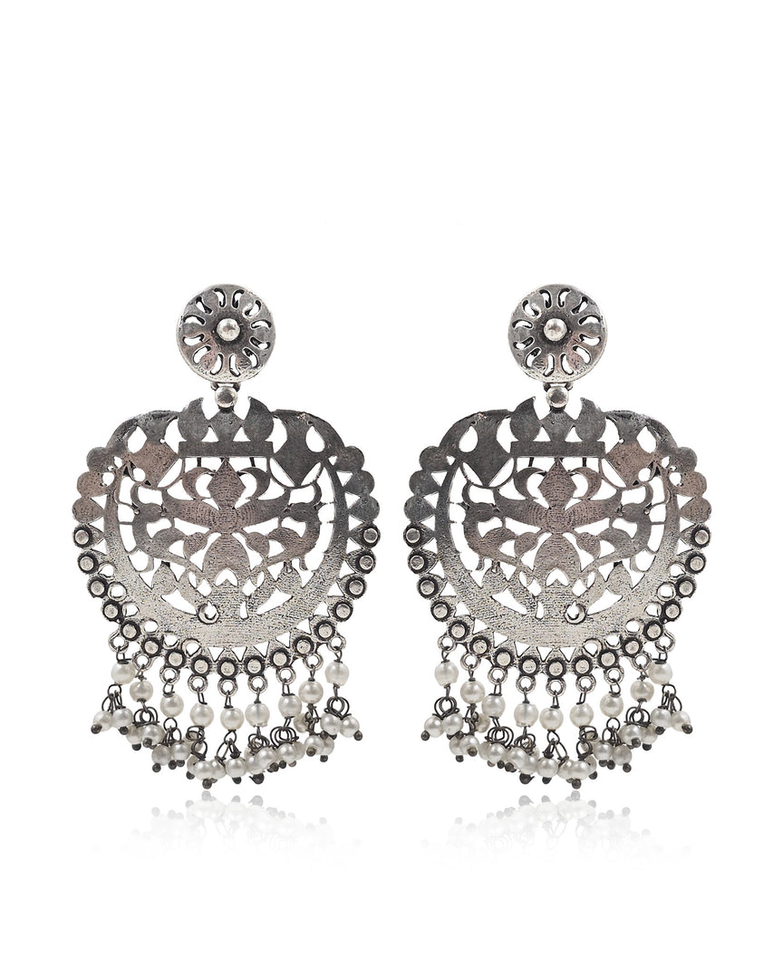 Kashish Silver Lookalike Earrings