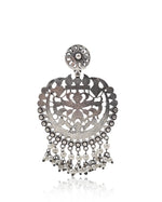 Load image into Gallery viewer, Kashish Silver Lookalike Earrings