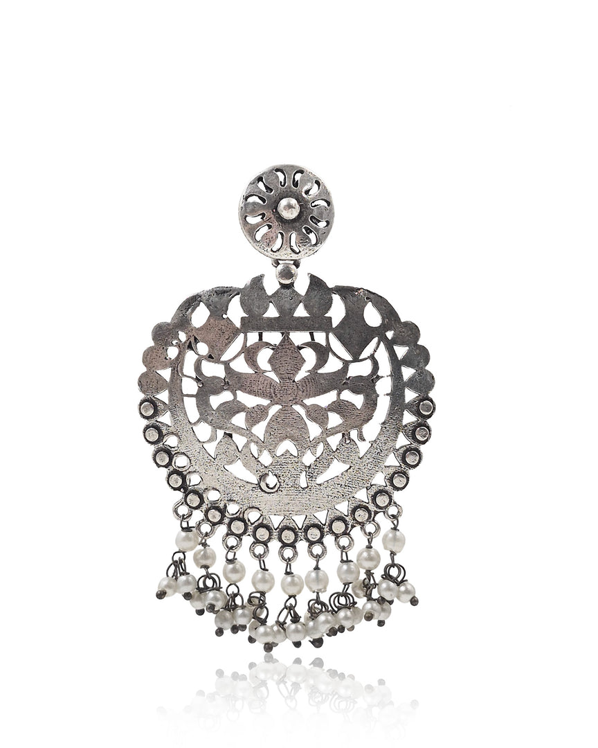 Kashish Silver Lookalike Earrings