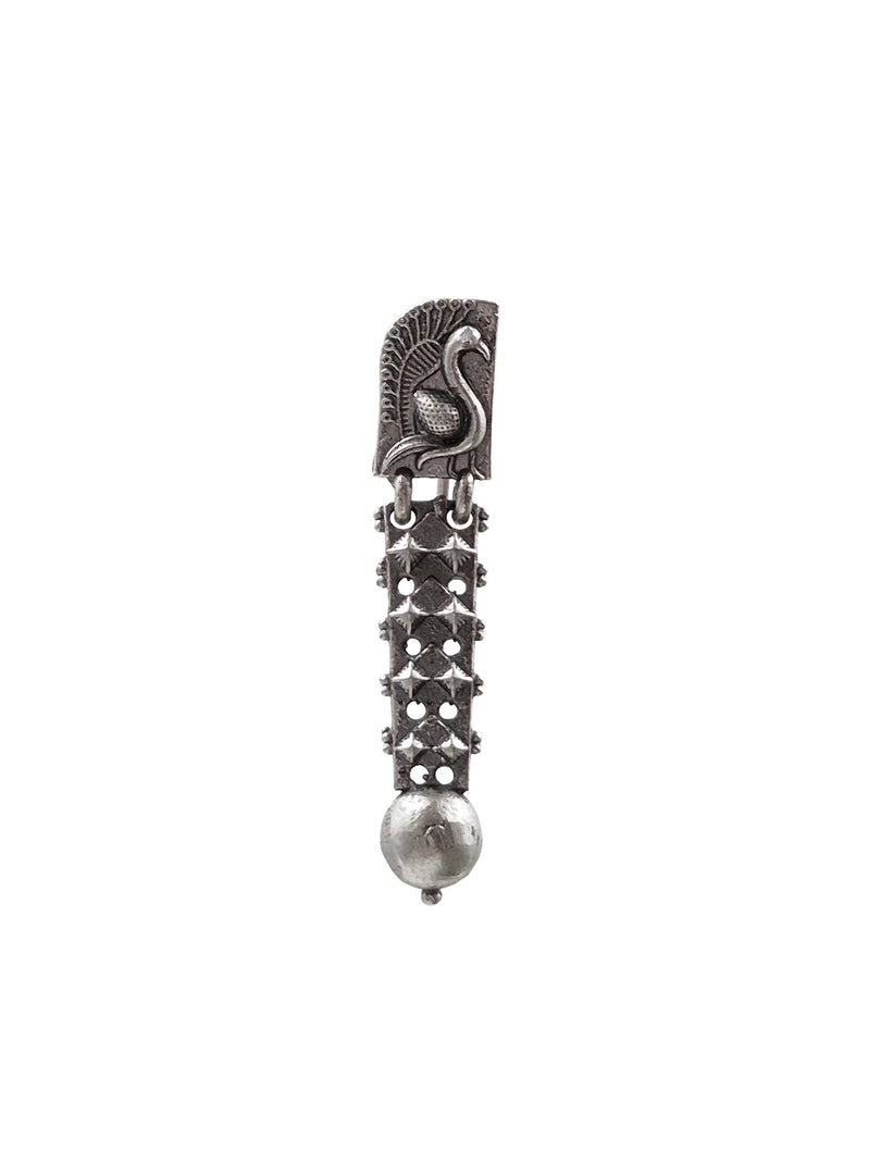 Misty Silver Lookalike Dangler Earrings