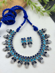 Ruby Stone Necklace Set