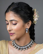 Load image into Gallery viewer, Ruby Stone Necklace Set