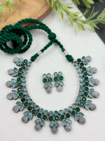 Load image into Gallery viewer, Ruby Stone Necklace Set