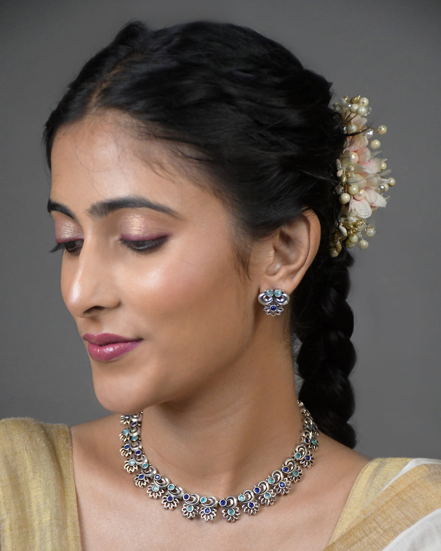 Radhya Stone Necklace Set