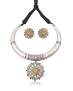 Load image into Gallery viewer, Rahi Stone Necklace Set