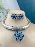 Load image into Gallery viewer, Rahi Stone Necklace Set