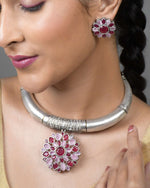 Load image into Gallery viewer, Rahi Stone Necklace Set