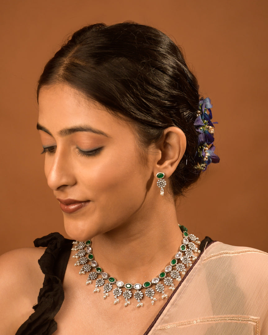 Geetika Stone Necklace set