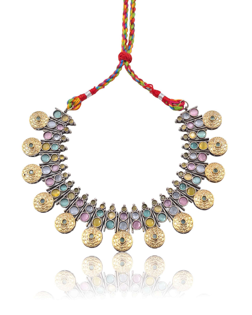 Lavanya Stone Necklace Set