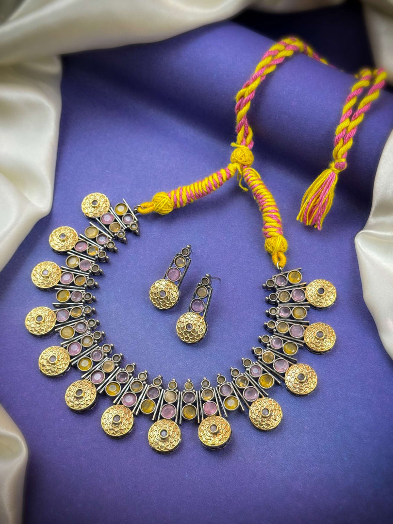 Lavanya Stone Necklace Set