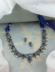 Reha Stone Necklace Set