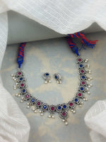 Load image into Gallery viewer, Reha Stone Necklace Set
