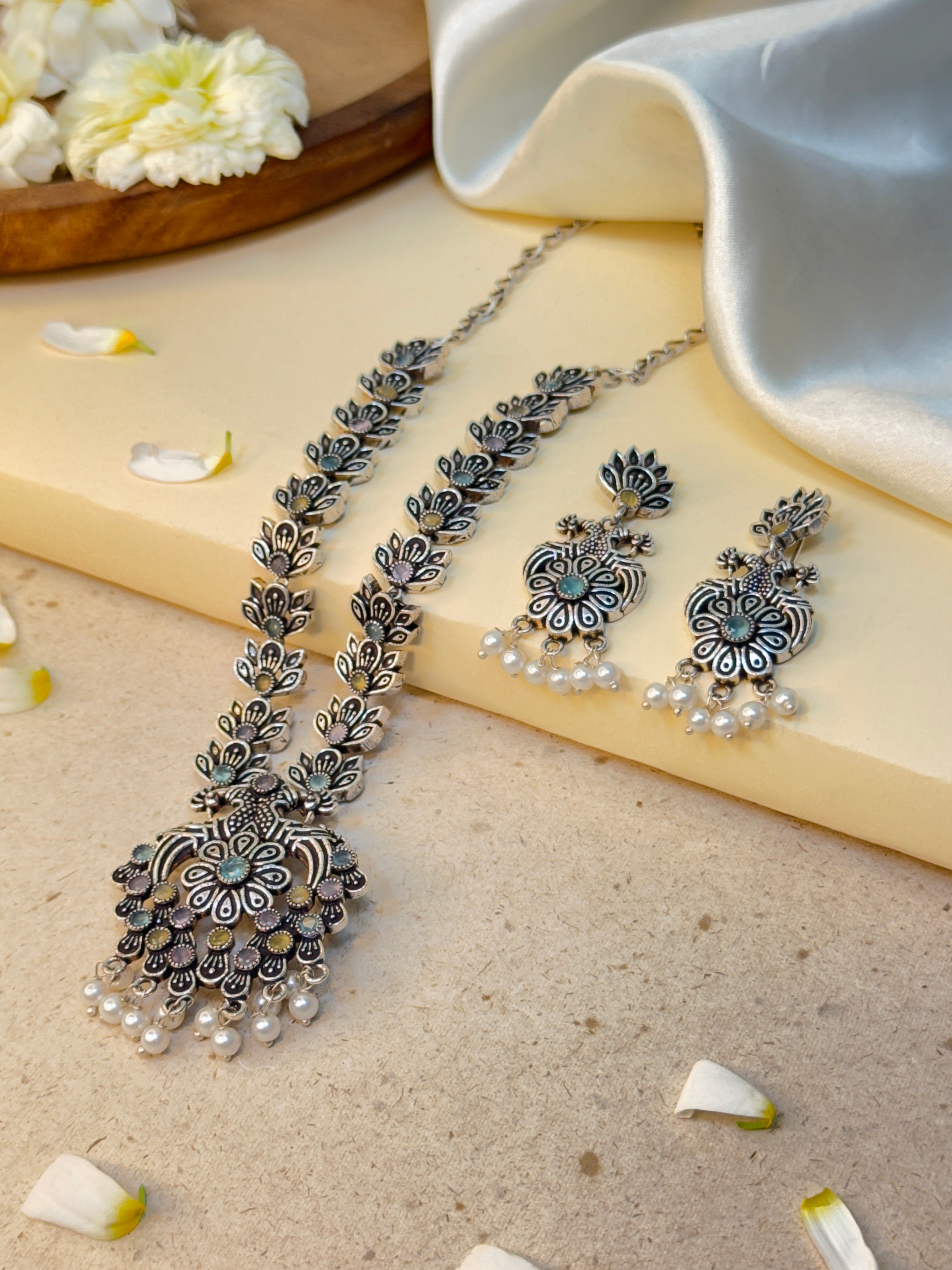 IRA STONE NECKLACE SET