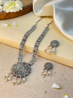 Load image into Gallery viewer, Florance Stone Necklace Set