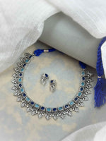Load image into Gallery viewer, Raya Stone Necklace Set