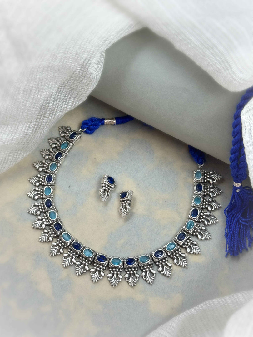 Raya Stone Necklace Set