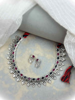 Load image into Gallery viewer, Raya Stone Necklace Set