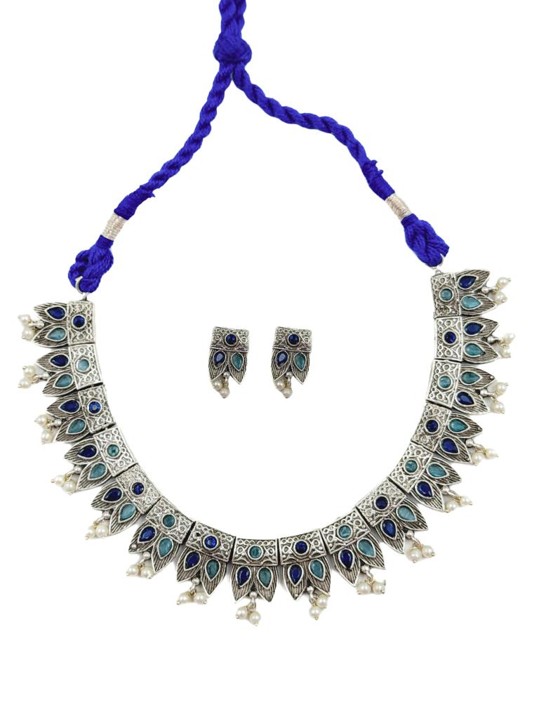 Aachal Stone Necklace Set
