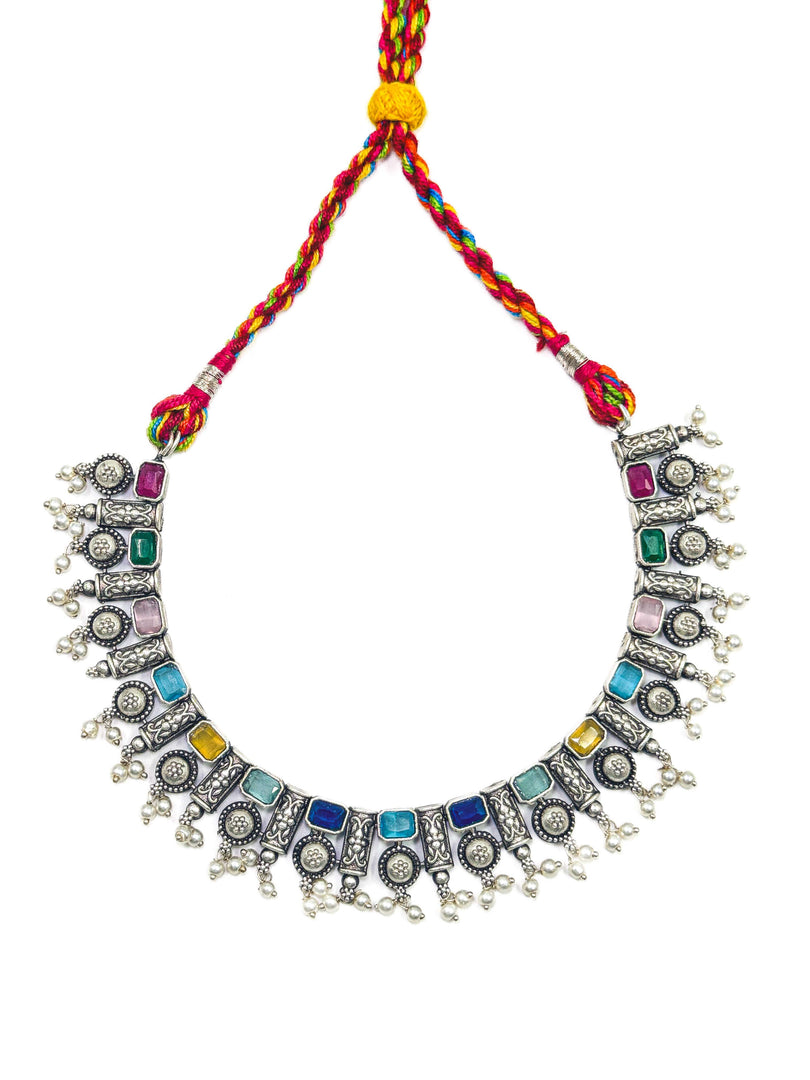 Shreya Stone Necklace Set