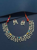 Load image into Gallery viewer, Shreya Stone Necklace Set