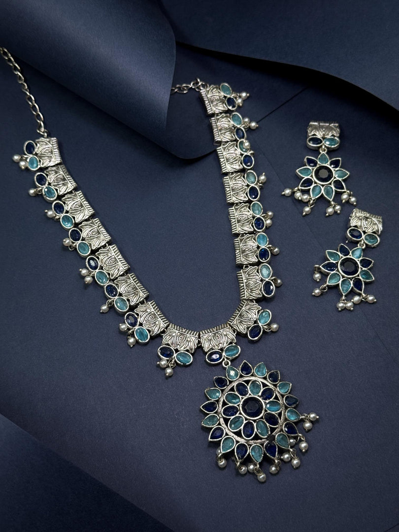 Sanya Stone Necklace Set