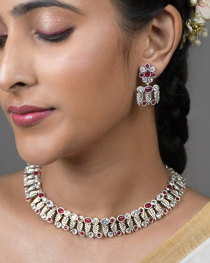 Navya Stone Necklace Set