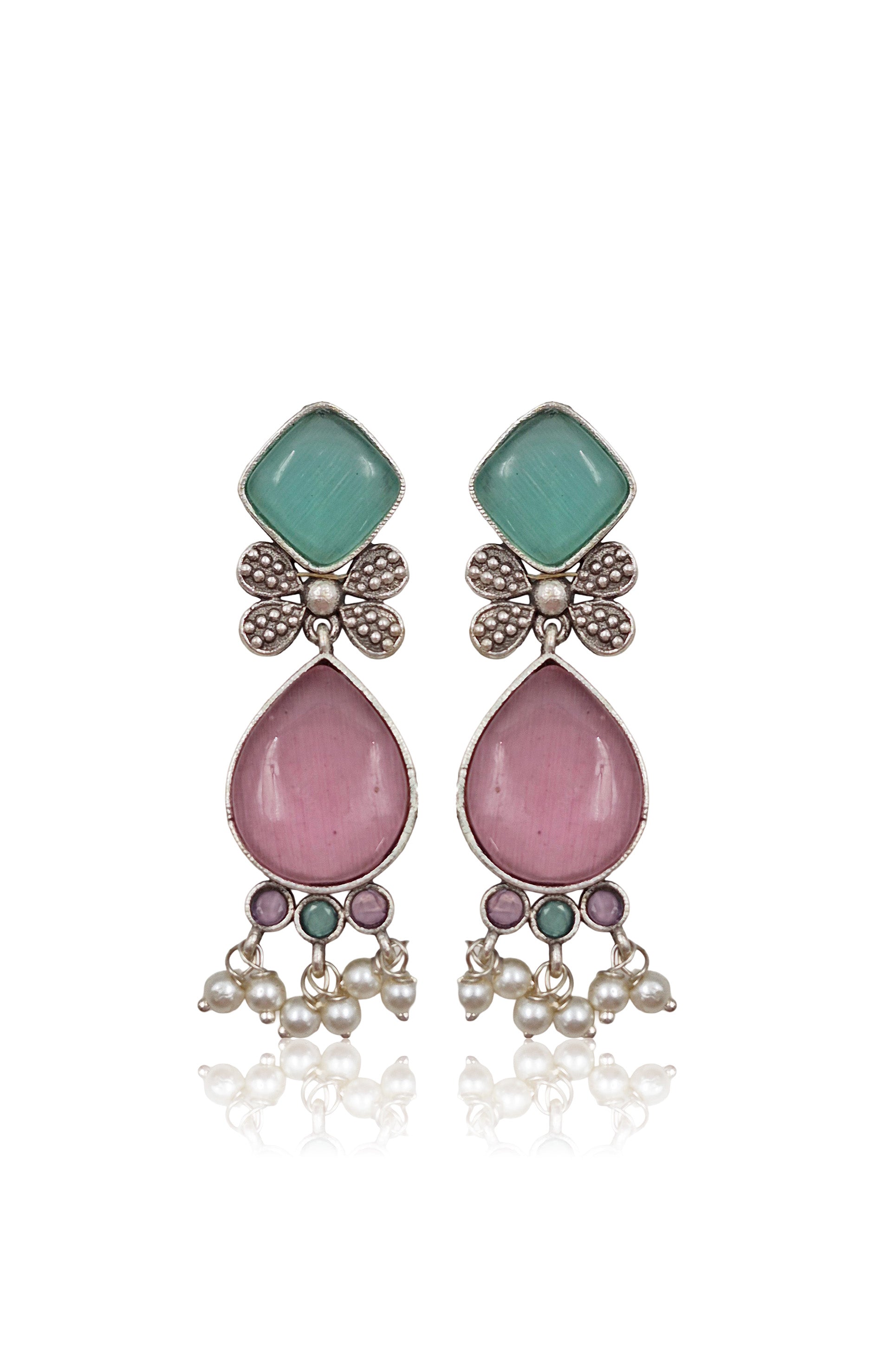 Ravya Stone Necklace Set