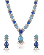 Load image into Gallery viewer, Ravya Stone Necklace Set