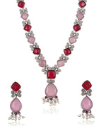 Load image into Gallery viewer, Ravya Stone Necklace Set