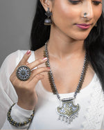 Load image into Gallery viewer, 5 PIECE DUAL TONE JEWELLERY SET COMBO