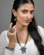 Load image into Gallery viewer, 5 PIECE DUAL TONE JEWELLERY SET COMBO