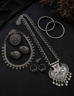 Load image into Gallery viewer, Niyati Oxidised Jewellery Set