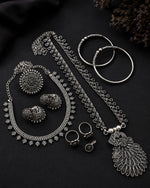 Load image into Gallery viewer, Niyati Oxidised Jewellery Set