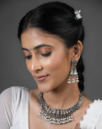 Load image into Gallery viewer, Trisha Stone Necklace Set